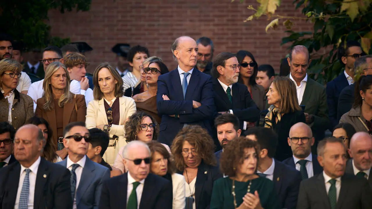 La Guardia Civil de Navarra celebra la festividad de su patrona la Virgen del Pilar. PABLO LASAOSA