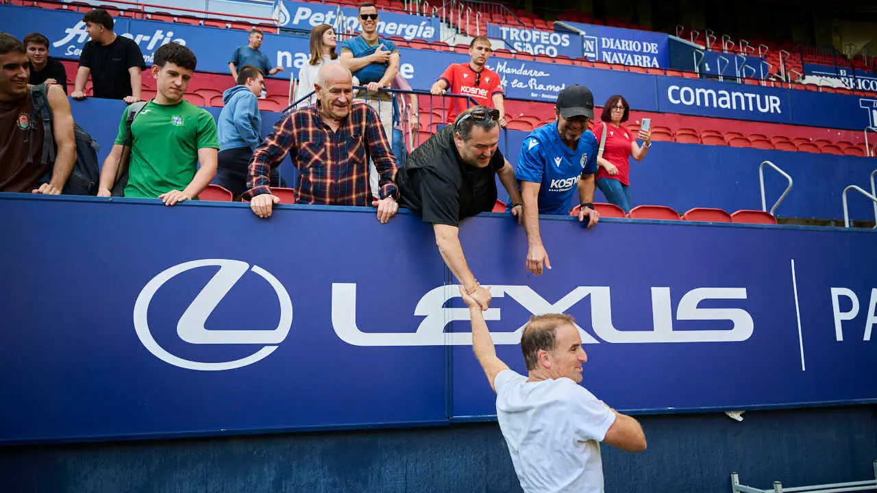 Presentaci&oacute;n de Jagoba Arrasate como nuevo entrenador de Osasuna. PABLO LASAOSA