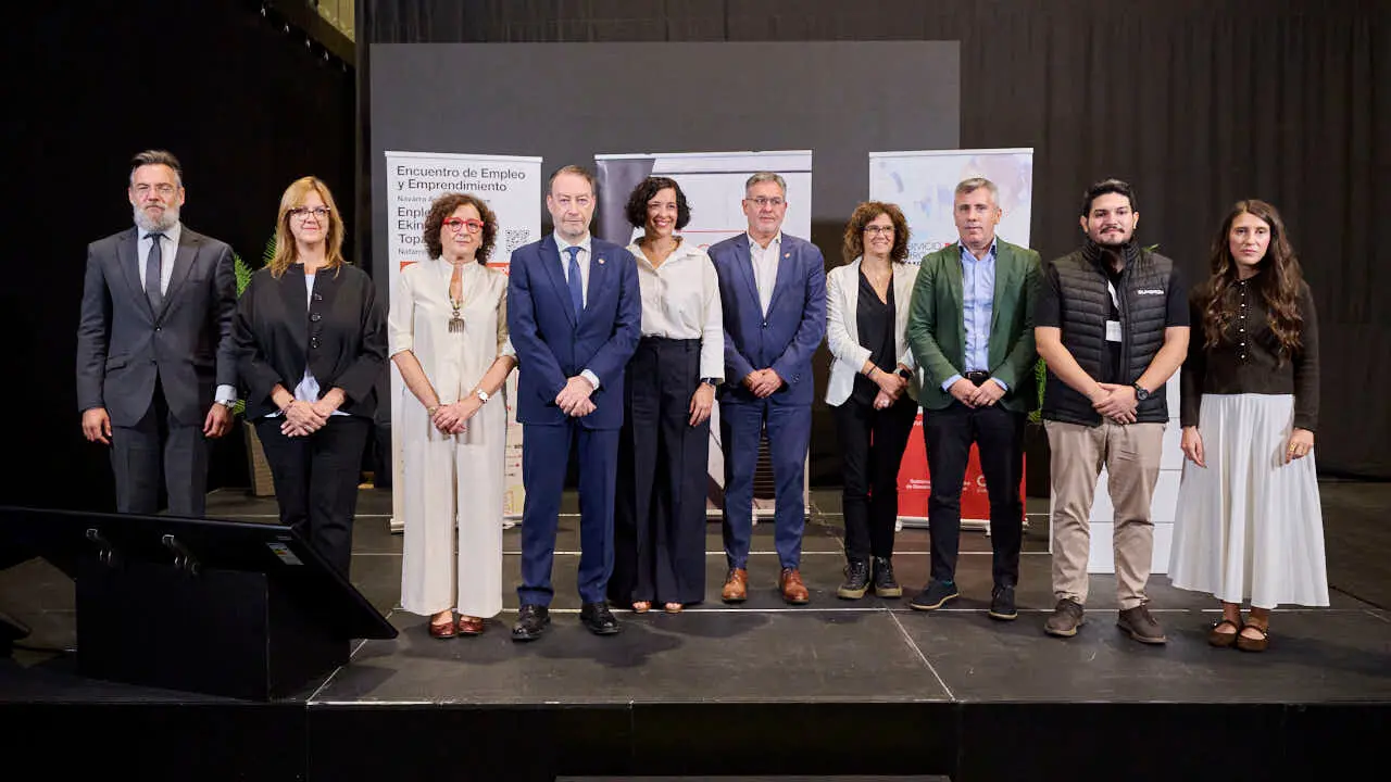 XIX Encuentro de Empleo y Emprendimiento de la Universidad P&uacute;blica de Navarra. PABLO LASAOSA