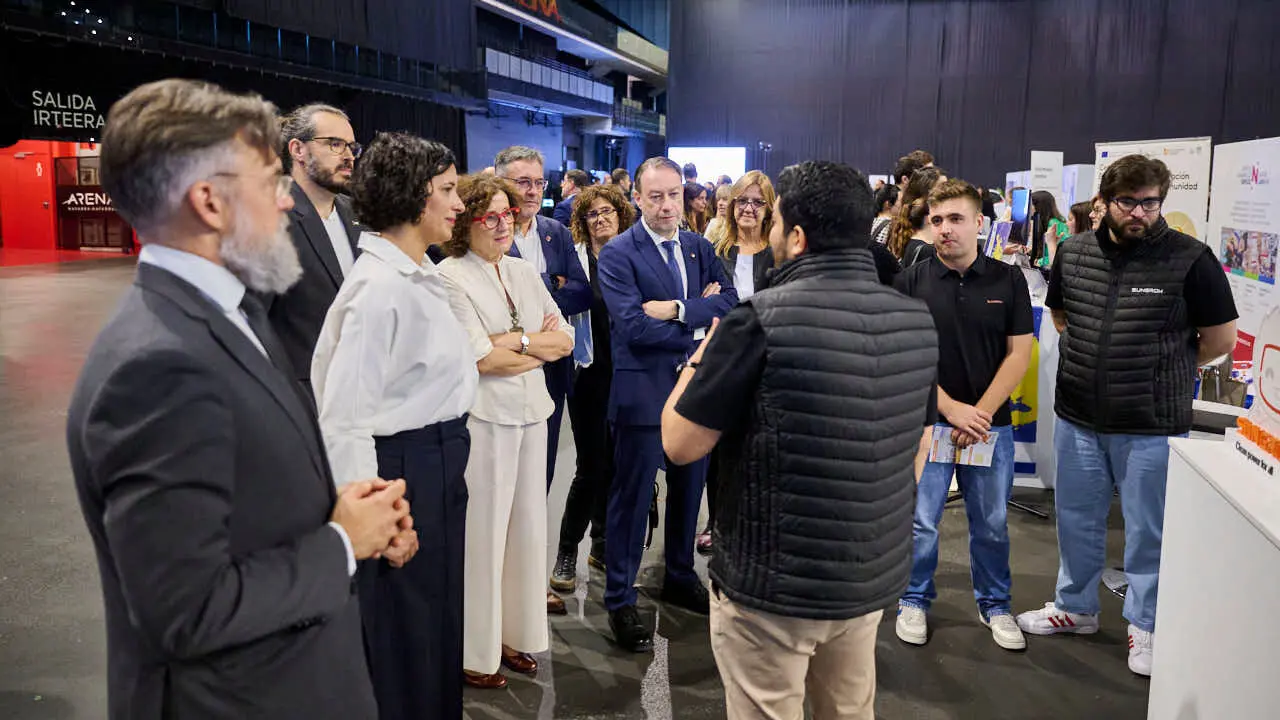 XIX Encuentro de Empleo y Emprendimiento de la Universidad P&uacute;blica de Navarra. PABLO LASAOSA