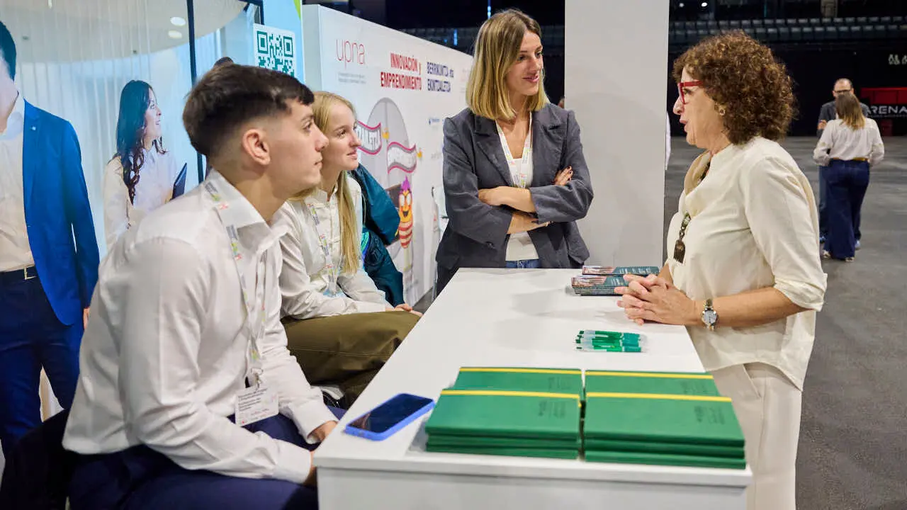 XIX Encuentro de Empleo y Emprendimiento de la Universidad P&uacute;blica de Navarra. PABLO LASAOSA