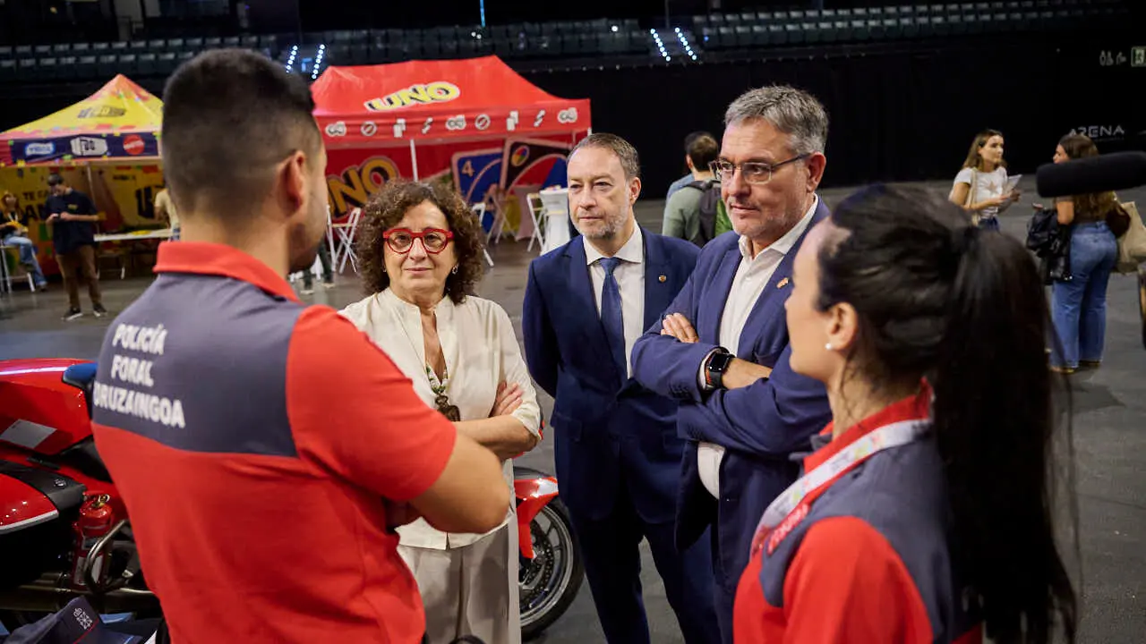 XIX Encuentro de Empleo y Emprendimiento de la Universidad P&uacute;blica de Navarra. PABLO LASAOSA
