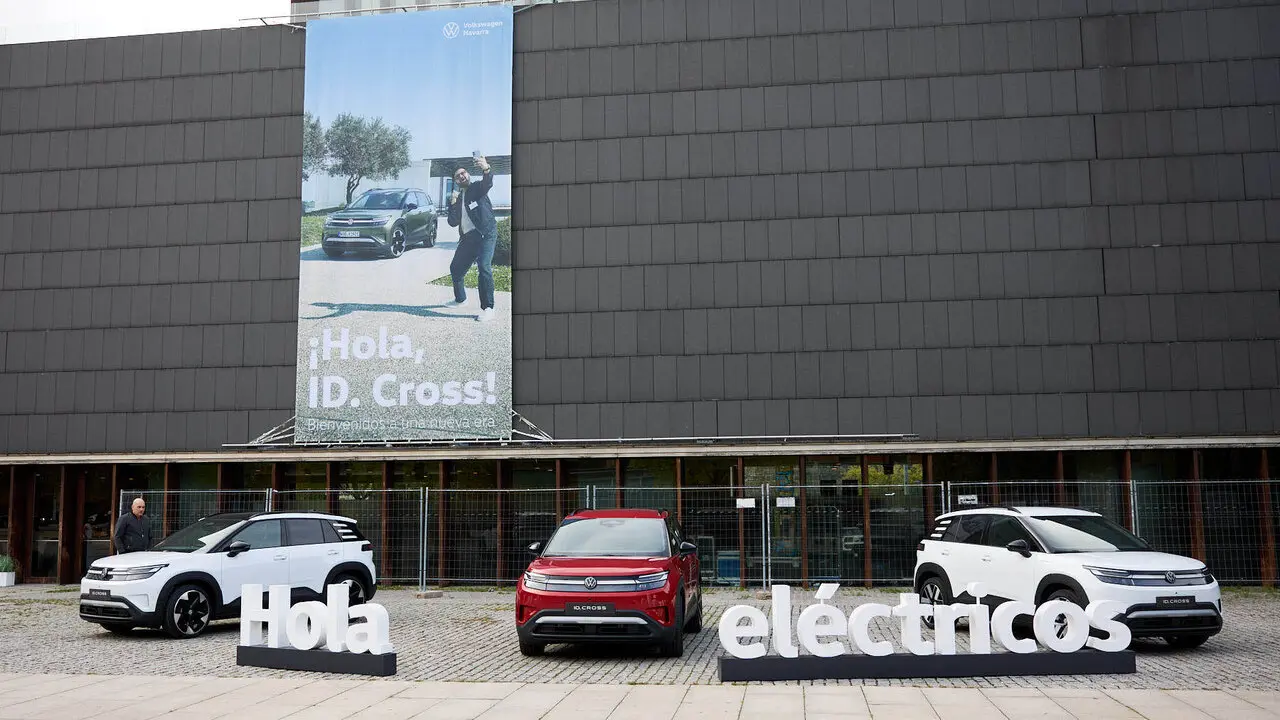 Volkswagen Navarra presenta en un acto abierto al p&uacute;blico el nuevo modelo el&eacute;ctrico Volkswagen ID. Cross. I&Ntilde;IGO ALZUGARAY