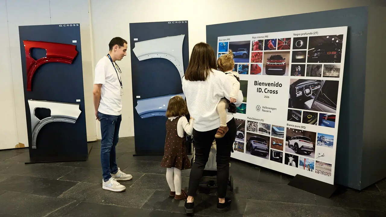 Volkswagen Navarra presenta en un acto abierto al p&uacute;blico el nuevo modelo el&eacute;ctrico Volkswagen ID. Cross. I&Ntilde;IGO ALZUGARAY