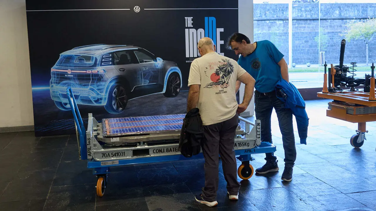 Volkswagen Navarra presenta en un acto abierto al p&uacute;blico el nuevo modelo el&eacute;ctrico Volkswagen ID. Cross. I&Ntilde;IGO ALZUGARAY