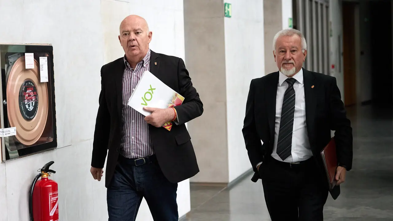 Reuni&oacute;n ordinaria de la Mesa y Junta de Portavoces del Parlamento de Navarra. I&Ntilde;IGO ALZUGARAY