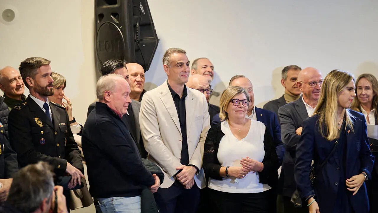 Inauguraci&oacute;n de la exposici&oacute;n 'Reyes del Mundo', organizada por la Real Federaci&oacute;n Espa&ntilde;ola de F&uacute;tbol (RFEF) en Baluarte. PABLO LASAOSA