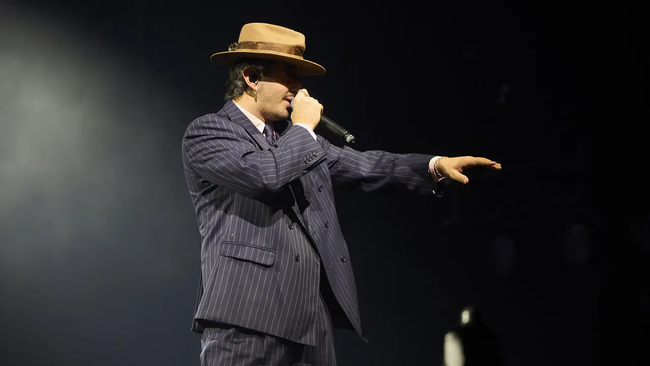 Concierto de Morat en el pabell&oacute;n Navarra Arena dentro de su gira Ya es ma&ntilde;ana Tour. I&Ntilde;IGO ALZUGARAY