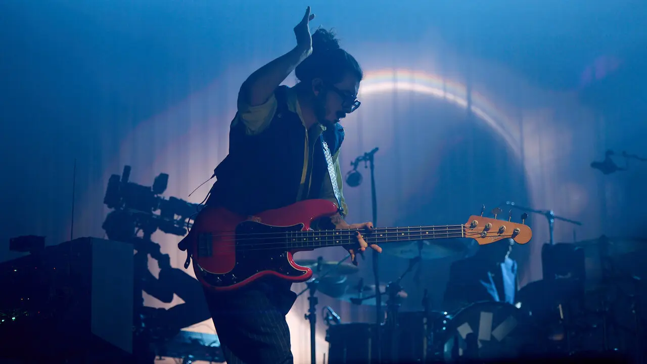 Concierto de Morat en el pabell&oacute;n Navarra Arena dentro de su gira Ya es ma&ntilde;ana Tour. I&Ntilde;IGO ALZUGARAY