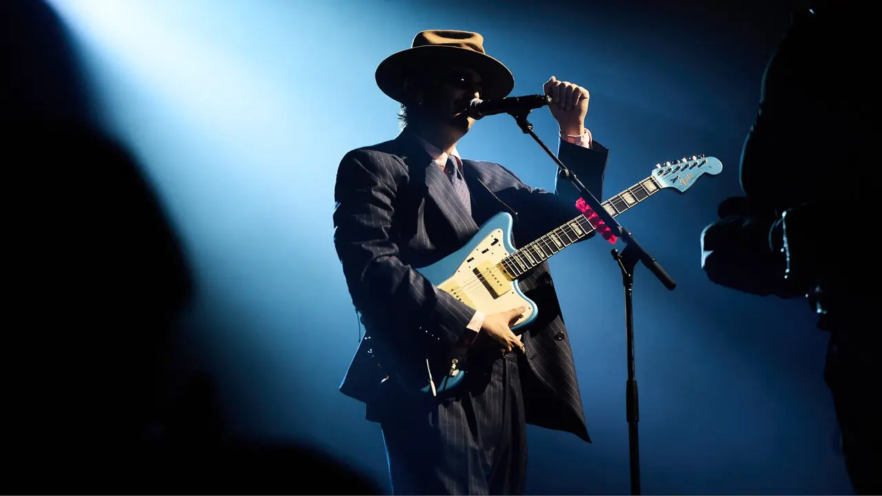 Concierto de Morat en el pabell&oacute;n Navarra Arena dentro de su gira Ya es ma&ntilde;ana Tour. I&Ntilde;IGO ALZUGARAY