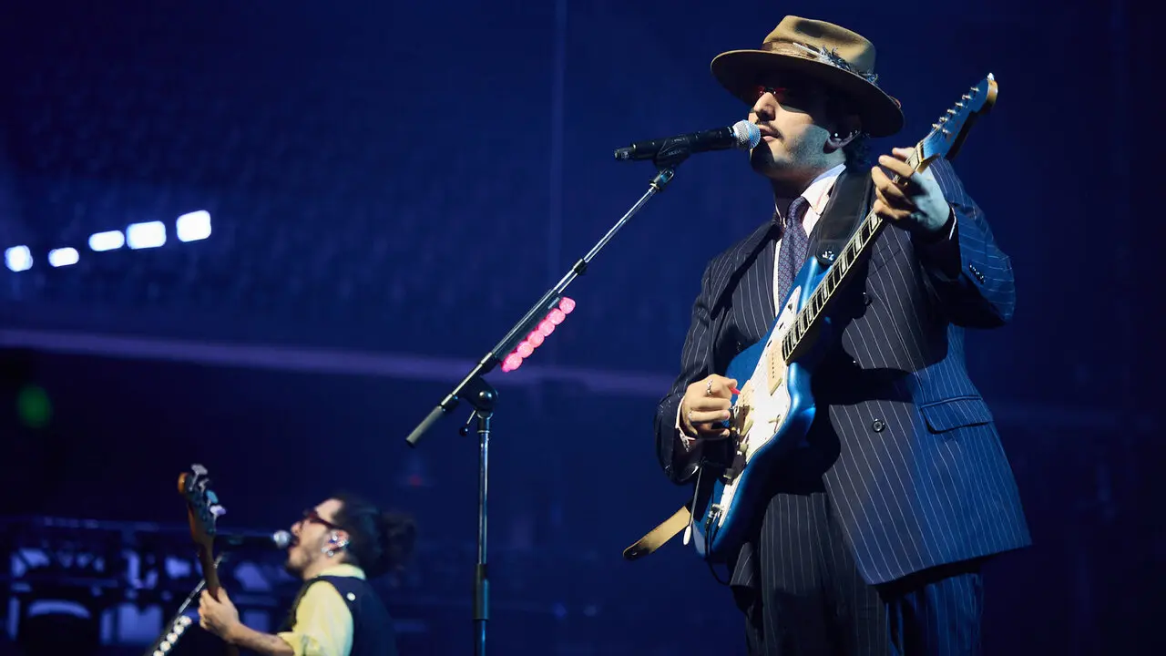 Concierto de Morat en el pabell&oacute;n Navarra Arena dentro de su gira Ya es ma&ntilde;ana Tour. I&Ntilde;IGO ALZUGARAY