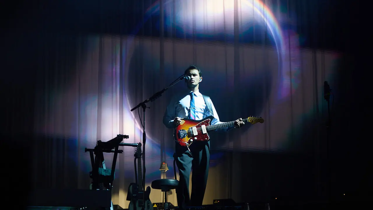 Concierto de Morat en el pabell&oacute;n Navarra Arena dentro de su gira Ya es ma&ntilde;ana Tour. I&Ntilde;IGO ALZUGARAY
