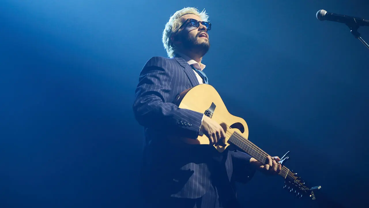 Concierto de Morat en el pabell&oacute;n Navarra Arena dentro de su gira Ya es ma&ntilde;ana Tour. I&Ntilde;IGO ALZUGARAY