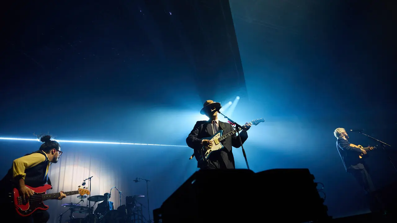 Concierto de Morat en el pabell&oacute;n Navarra Arena dentro de su gira Ya es ma&ntilde;ana Tour. I&Ntilde;IGO ALZUGARAY