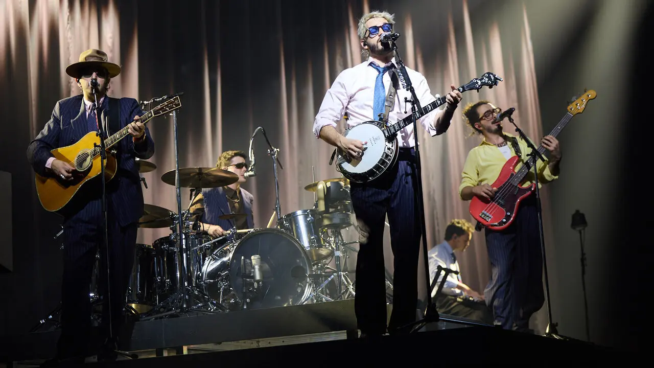 Concierto de Morat en el pabell&oacute;n Navarra Arena dentro de su gira Ya es ma&ntilde;ana Tour. I&Ntilde;IGO ALZUGARAY
