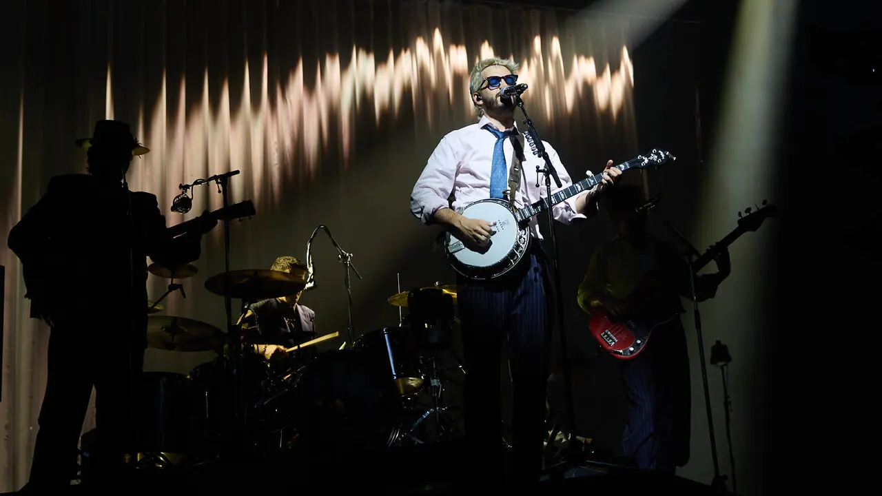 Concierto de Morat en el pabell&oacute;n Navarra Arena dentro de su gira Ya es ma&ntilde;ana Tour. I&Ntilde;IGO ALZUGARAY