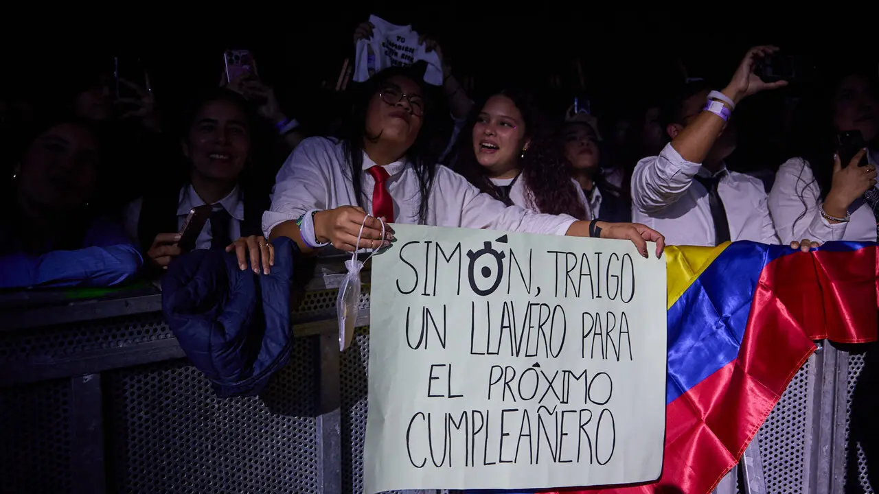 Concierto de Morat en el pabell&oacute;n Navarra Arena dentro de su gira Ya es ma&ntilde;ana Tour. I&Ntilde;IGO ALZUGARAY