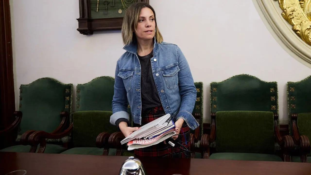 Marina Curiel, portavoz del PSN en el Ayuntamiento de Pamplona I&Ntilde;IGO ALZUGARAY