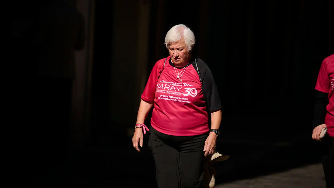XV Carrera solidaria contra el c&aacute;ncer de mama organizada por Saray. PABLO LASAOSA