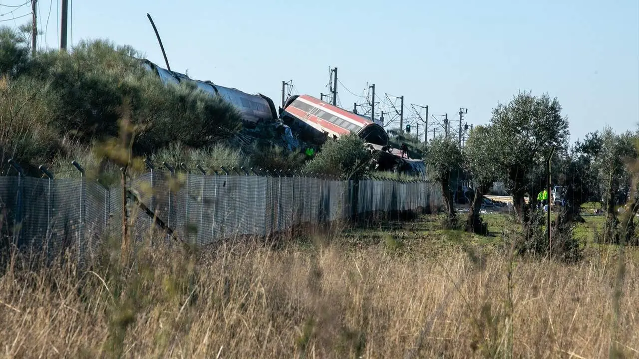 Imagen del mortal accidente de dos trenes ocurrido en Toledo. EUROPA PRESS