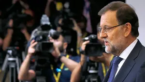 Rajoy: "Los partidarios de la ruptura no tienen ni el apoyo de la ley ni de la sociedad"