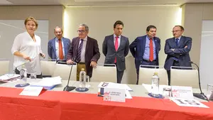 La asamblea de Osasuna que ha aprobado las cuentas del club, en im&aacute;genes.