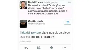 Imputan a otra persona por mofarse de una víctima del terrorismo en Twitter