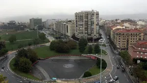 Herido un vecino de 25 años por un atropello en la avenida Zaragoza de Pamplona