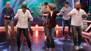 Soraya Sa&eacute;nz de Santamar&iacute;a baila en el Hormiguero 3.0