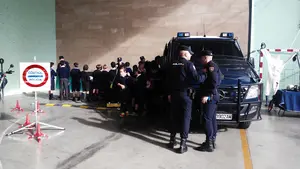 Jornada de puertas abiertas organizada por la Policía Nacional y la Guardia Civil