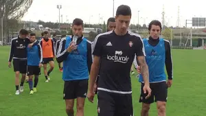 Entrenamiento de Osasuna