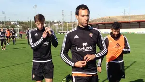 Entrenamiento de Osasuna en Tajonar