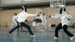 El CD Larraina de esgrima se mantiene en la segunda división nacional