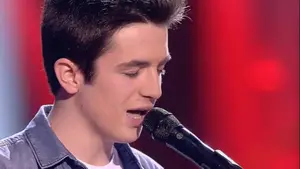 Actuación para la final de La Voz Kids del pamplonés Javier Erro