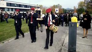 Desfile con Gaiteros