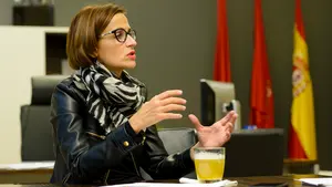 María Chivite, secretaria general del PSN: "Veo a Geroa Bai desdibujada, absolutamente presa de Bildu"