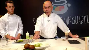 Koldo Rodero enseña a cocinar la Alcachofa de Tudela en la edición de Fruit Fusión 