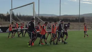 Entrenamiento de Osasuna.