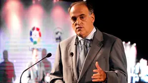 Tebas: "Ojalá la final de Copa sea en el Bernabéu"