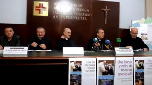 El arzobispo Francisco P&eacute;rez habla sobre la misa del D&iacute;a de Navarra 