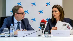 Ana Díez Fontana presenta en Pamplona los programas y actividades de la Obra Social “la Caixa”