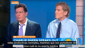 Médico personal de Charlie Sheen: Charlie ha contraído VIH, "No tiene SIDA" | TODAY