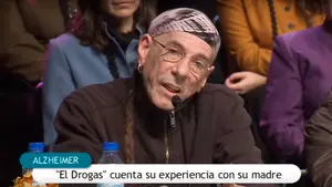 "El Drogas" en la presentación de la Asociación Amigos de la Clínica Josefina Arregui