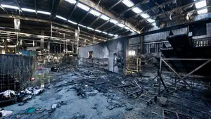 La lavandería que se incendió en Marcilla reconstruirá las instalaciones afectadas