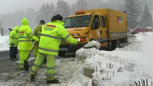 Movilizados hasta 44 quitanieves por posibles nevadas el fin de semana en la mitad norte