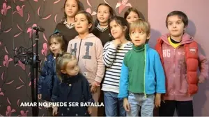 Canci&oacute;n colaborativa interpretada por ni&ntilde;os contra la violencia machista