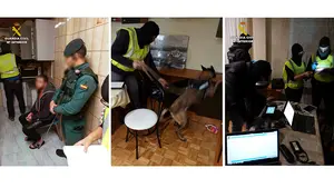 El yihadista detenido en Pamplona mostraba vídeos en la trastienda como método de captación 