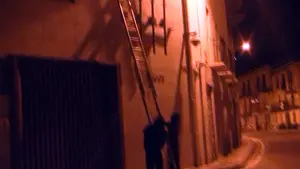 La organización abertzale Ernai cuelga un vídeo con el robo de las banderas de los juzgados de Aoiz