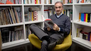 Javier Errea, ganador del premio "Teobaldo al Periodista Navarro"