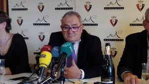 Sabalza: "Van a ser unas navidades felices para todos los que queremos a Osasuna"